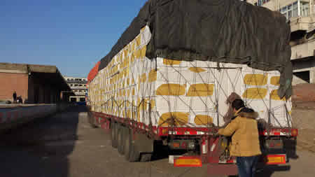 盛世金鼎巖棉板發貨